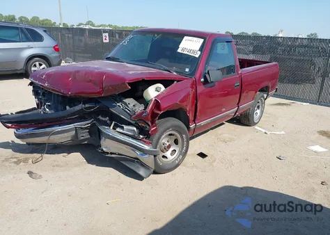 1993 Chevrolet Gmt-400 C1500 из США, поврежденный, VIN 1GCDC14K6PZ105089